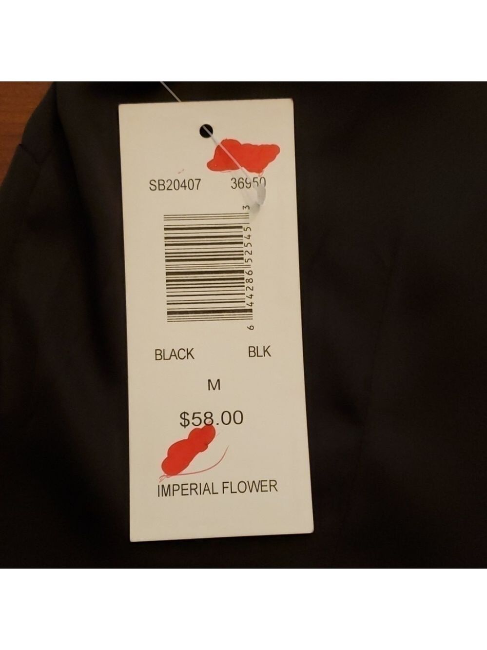 Sunny Leigh Halter Tank Top Blk M NWT Imperial Flower - Picture 6 of 9